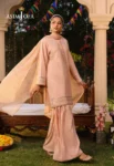 AJPB-165 EMBROIDERED RAW SILK 2PC